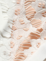Casual Exquisite Spaghetti Strap Decorative Lace Bodycon Dress