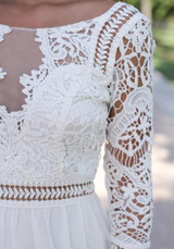 White Patchwork Lace Draped Backless Elegant Cocktail Party Maxi Dress
