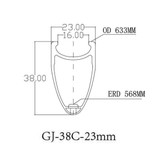 38/50mm Clincher Novatec