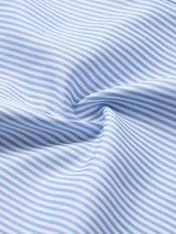 Casual Fashion Flounce Bateau Off The Shoulder Striped Dress