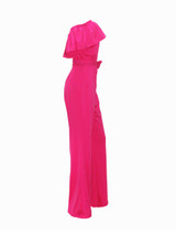 Casual Off Shoulder Flounce Plain Wide-Leg Jumpsuit Casual Off Shoulder Flounce Plain Wide-Leg Jumpsuit