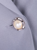 Casual Formal Notch Lapel Single Button Plain Plus Size Blazer
