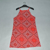 Casual New Women Plaid Print Round Neck Fashion Mini Dress