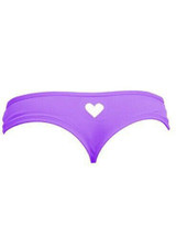 Casual Keep My Secrets Solid Color Bikini Bottom