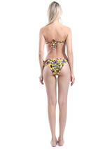 Strapless Printed Sexy Bikinis Swimwear