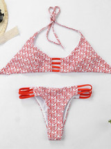 Red Heart Cute Bikinis Swimwear