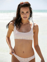 Sexy Striped Two-pieces Bikini Swimwear