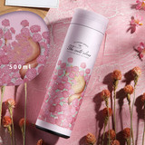 Stainless Steel Vacuum Flask / Travel mug Insulated with Infuser for Tea