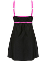 Casual Spaghetti Strap Contrast Trim Swimwear Casual Spaghetti Strap Contrast Trim Swimwear