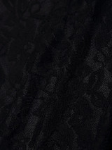 Casual V Neck Lace Hollow Out Lace Plain Bodycon-dress Casual V Neck Lace Hollow Out Lace Plain Bodycon-dress