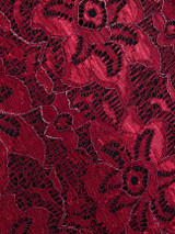 Casual Sweet Heart Hollow Out Lace Bodycon Dress