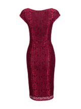 Casual Sweet Heart Hollow Out Lace Bodycon Dress