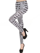 Casual Geometric Tribal Printed Mid-Rise Legging