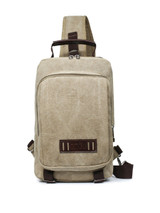 Casual Canvas Travel One Shoulder Backpack