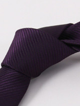 Casual Formal Pinstripe Satin Tie For Men