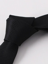 Casual Formal Pinstripe Satin Tie For Men