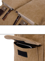 Casual Mens Casual Canvas Crossbody Shoulder Bag