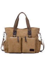 Casual Mens Casual Canvas Crossbody Shoulder Bag