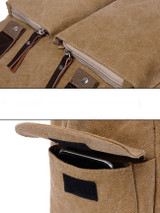 Casual Mens Casual Canvas Crossbody Shoulder Bag