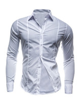 Casual Men's Fashion Plain Multicolor Shirt