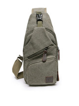 Casual Men Canvas Leisure Shoulder Bag Casual Men Canvas Leisure Shoulder Bag