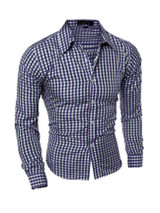Casual Plaid Classic Men's Shirt