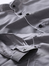 Casual Band Collar Men's Shirt