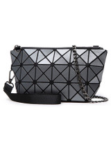 Casual Gold Geometric Pu Chain Hand Bag