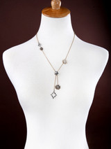 Casual Stars Pendant Crystal Necklace