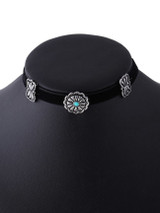 Casual Velvet Geometric Choker Necklace Casual Velvet Geometric Choker Necklace