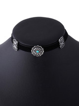 Casual Velvet Geometric Choker Necklace Casual Velvet Geometric Choker Necklace