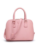 Casual Pink Pu Shell Bag