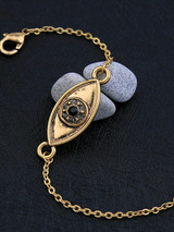 Casual Eye Shape Metal Bracelet Casual Eye Shape Metal Bracelet
