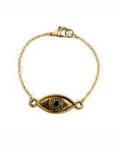 Casual Eye Shape Metal Bracelet Casual Eye Shape Metal Bracelet
