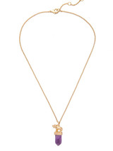 Casual Elephant Pendant Crystal Necklace