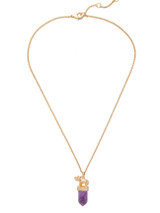 Casual Elephant Pendant Crystal Necklace