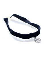 Casual Pentagram Velvet Choker Necklace Casual Pentagram Velvet Choker Necklace