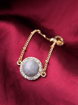 Casual Faux Crystal Rhinestone Bracelet