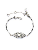 Casual Rhinestone Eye Shape Bracelet Casual Rhinestone Eye Shape Bracelet