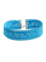 Casual Hollow Out Color Choker Necklace