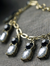 Casual Crystal Pendant Boho Bracelet