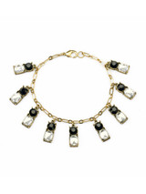 Casual Crystal Pendant Boho Bracelet