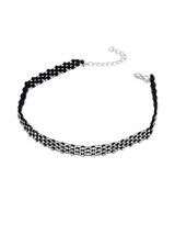 Casual Rhinestone Choker Necklace