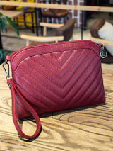 Casual Plain Quilted Two Ways Crossbody Bag