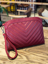 Casual Plain Quilted Two Ways Crossbody Bag
