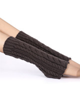 Casual Solid Patterned Leg Warmer