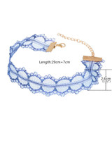 Casual Hollow Out Lace Choker Necklace