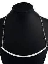 Casual Gold Plated Chain Simple Pendant Necklace
