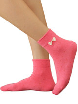 Casual Cotton Bowknot Casual Sock