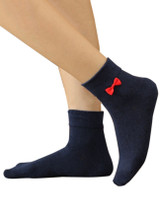 Casual Cotton Bowknot Casual Sock